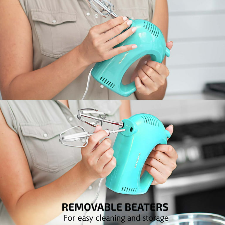 Portable 5 Speed Mixing Electric Hand Mixer With Stainless - Temu