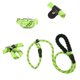 thumbnail image 4 of Correa de perro de nylon Unique Bargains con mango de esponja y cuerda reflectante para perros, verde, longitud 130 cm, diámetro 1/2 pulgada, 4 of 6