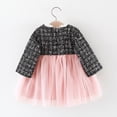 thumbnail image 7 of Sngxgn Girls Tulle Mesh Dress Ruffle Party Flower Shirred Tutu Dress(Pink,90), 7 of 7