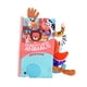 thumbnail image 5 of Libros para bebés, juguetes suaves para educación temprana, juguete sensorial, libro de tela con cola para relleno de medias, regalos de ducha, niños animales terrestres, 5 of 8