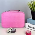 thumbnail image 7 of Wrapables Large Capacity 72 Slot Pencil Case for Colored Pencils, Stationery Pouch, Pink, 7 of 7