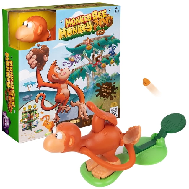 Juego Spin Master Games Monkey See Monkey Poo Kids 4+