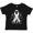 AB-Black, variant on Hope- Lung Cancer Awareness Boys or Girls Toddler T-Shirt
