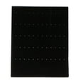 thumbnail image 2 of Stand Velvet Board Earring Dangle Holder Display Pad Black, 2 of 8