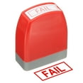 thumbnail image 1 of Sello de aviso de fallo autoinking, sello de oficina de tinta roja, sello de mensaje preentintado recargable, sello de negocio, rojo, 1 of 6