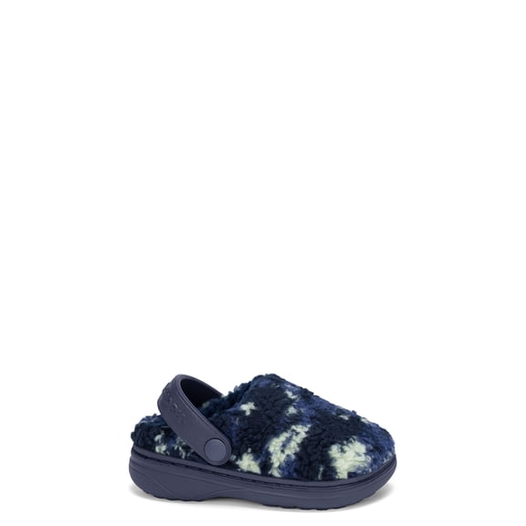 Rugged Shark Toddler Boys Sherpa Fuzzy Clogs
