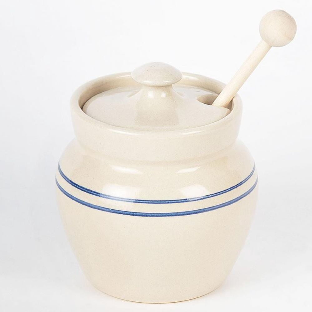 Martinez Pottery Heritage Stoneware Honey Pot