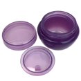thumbnail image 2 of Beauticom 72 Jars Round Oval Plastic Container Jars with Inner and Lid (Purple), 2 of 6