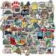 thumbnail image 1 of 50pcs Outdoor Camping Stickers Wild Travel Stickers Pvc Graffiti Sticker Guitar n, 1 of 5