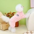 thumbnail image 5 of Mono Kawaii para cachorros pequeños, ropa de invierno cálida de forro polar para gatos, mono para perros con anilla para caminar, pijama para chihuahua y schnauzer., 5 of 5