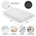 thumbnail image 4 of Sweet Jojo Designs Ballerina and Ballet Bows Purple Girls Fitted Crib Sheet, 4 of 6