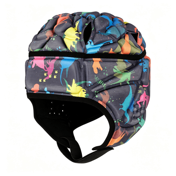 HBMYN Rugby Headguards,Soft Football Helmet,Youth 7V7 Rugby Helmet Soft Padded Headgear Rugby Helmet Headguard Autism Special Needs Head Protection for Adults Kids
