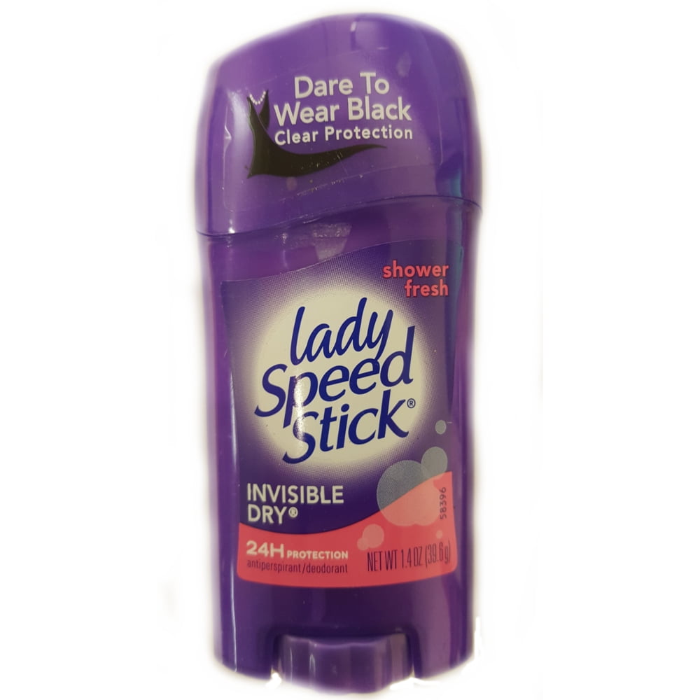 Lady Speed Stick Invisible Dry Deodorant Shower Fresh 1.4 Oz