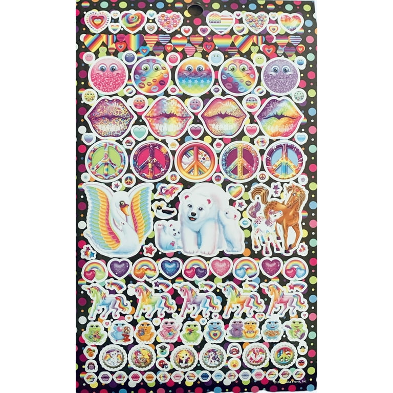 Lisa Frank Sticker Pad - Over 600 Stickers – Quirky Crate