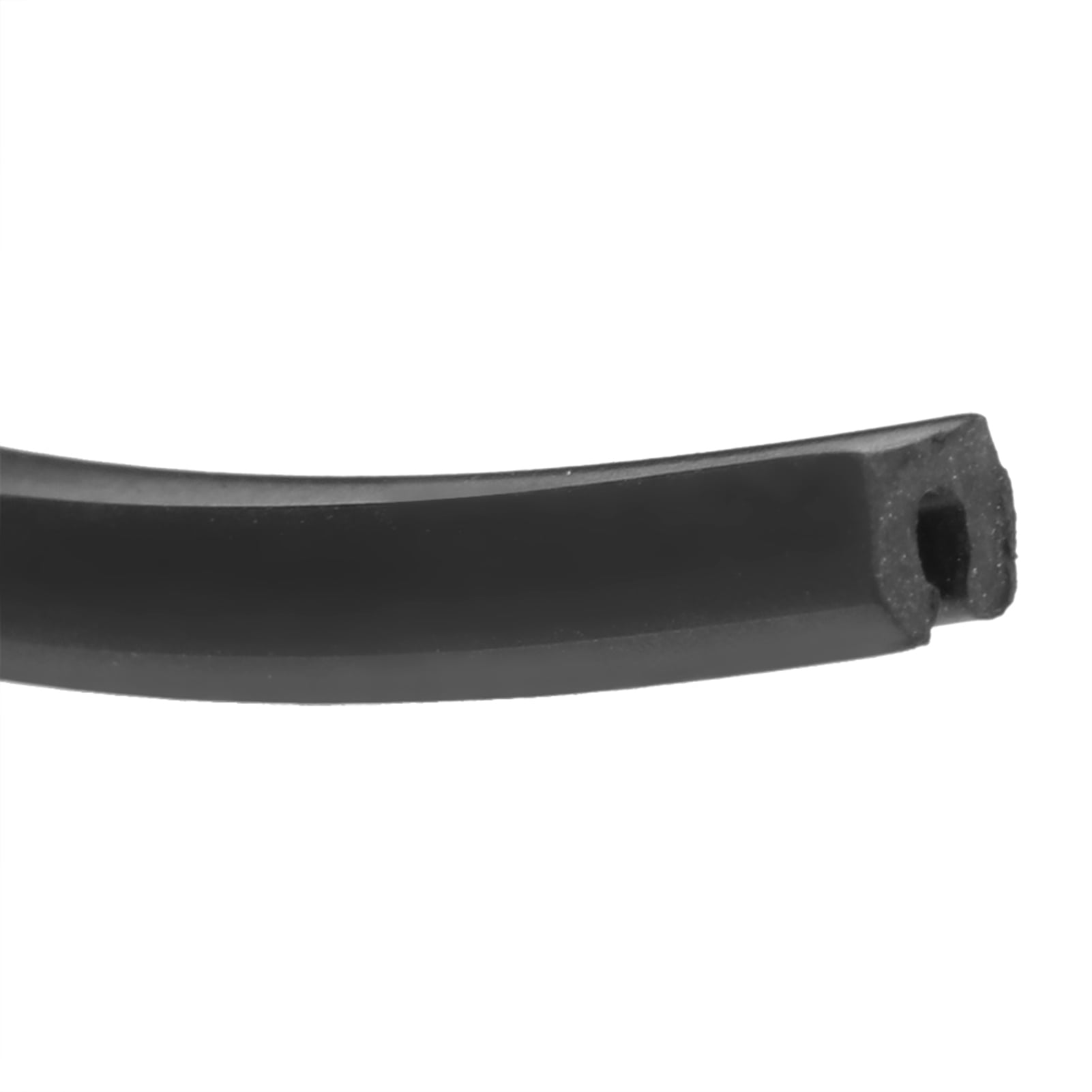 NFTIGB Rubber Weather Stripping Door Window Seal Strip Black Greenhouse Glass Sealing Line Cable Draft Blocker Replacement Accessory 180 ft / 55 m Soundproof Anti-Collision