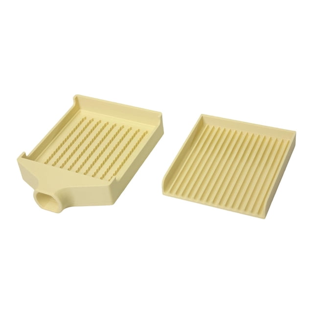 Bandeja para recoger cuentas de 2,6 mm, herramientas de clasificación, bandeja portátil y eficiente que ahorra tiempo para Amarillo
