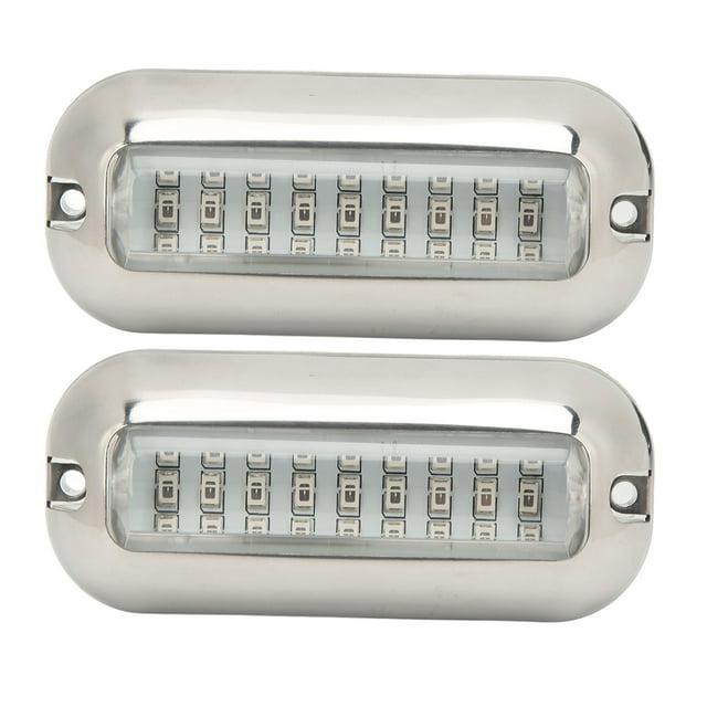 Marine Led Lights, Boat Underwater Light 600LM 10-30V DC For Boat White Light