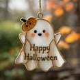 thumbnail image 1 of Spooky Halloween Art Hanging Ornament, 1 of 2