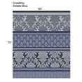 thumbnail image 5 of Home Soft Things Flannel Velvet Throw - Cosafina - Estate Blue - 60" x 70", 5 of 5