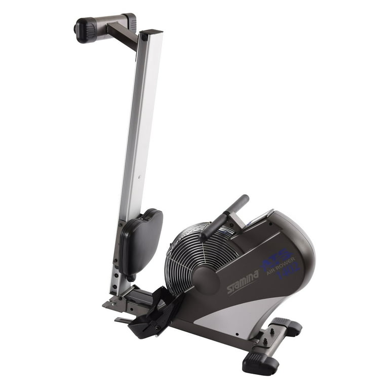 Stamina Products 1402 ATS Multi Function Air Resistance Rowing Machine, 250  lb. Weight Limit 