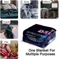 thumbnail image 6 of Daughter Gift from Dad Birthday Gifts from Lion Father Blanket to My Daughter Romantic Christmas Birthday Gifts Love Letter for Her Lightweight Flannel Blanket for Bed Sofa, 6 of 6