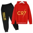 thumbnail image 5 of Cristiano Ronaldo CR7 Cosplay Disfraces Niños Fútbol Idol Sudadera con capucha Pantalones Niños Niños Alta Calidad Tops Niñas Conjuntos de ropa, 5 of 5