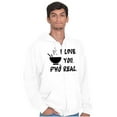 thumbnail image 5 of Love You Pho Real Vietnamese Food Zip Up Hoodie Men's Women's Brisco Brands M, 5 of 6