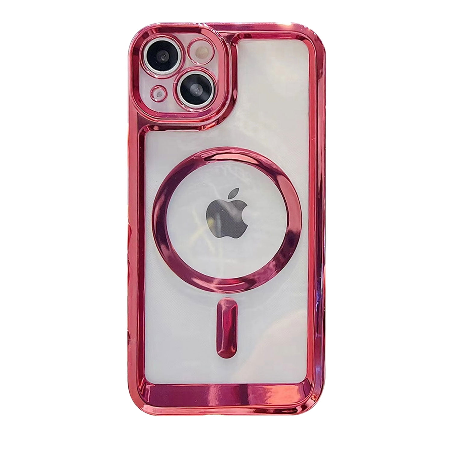 RHINOSHIELD JellyTint MagSafe Compatible Transparent Protective Case For [ IPhone 13/14] | Superior Magnetic Force, Exceeds Military Drop Standards, Anti-Scratch & Shockproof -Cherry Pink - View #7