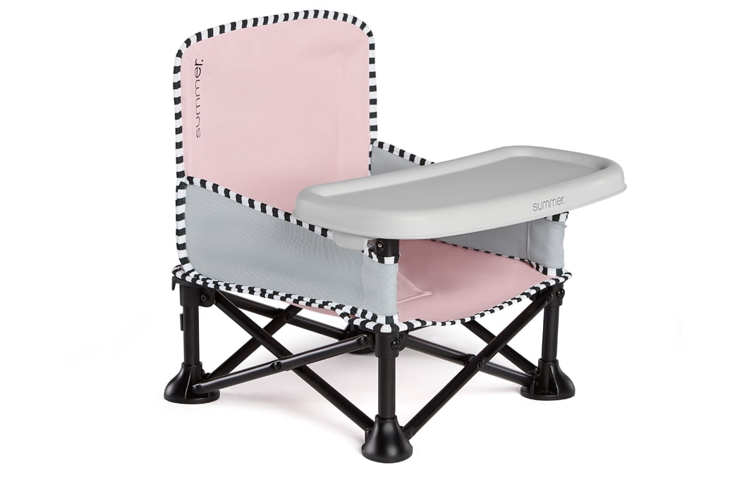 Summer Pop 'n Sit SE Portable Booster Seat, Bubble Gum