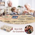thumbnail image 3 of To My Grandpa Gift Blanket from Daughter Son I Love You Dear Dad Air Mail Letter Printed Blanket Throw for Christmas Birthday Father Day's Soft Bed Flannel Blanket，Grandp Blanket 50x60, 3 of 7