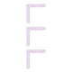 thumbnail image 1 of Bewildely L-square Shape Ruler with Scale Clothes Rulers Tools Handicraft Drawing DIY Crafts Sewing Embroidery Knitting Measuring Type1 NO1, 1 of 6
