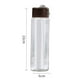 thumbnail image 2 of Termo Botella Para Agua De Vidrio Unisex 400ml Tapa Negra, 2 of 3
