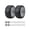 13×5.00-6, variant on Flat Free Sturdy Tire for Lawn Mower & Zero Turn – Heavy Duty 450lbs Capacity – Centered Hub Wheel with 1/2", 5/8", 3/4" Ball Bearings – Replacement Front Tire for Bad Boy, Garden Carts – 2 Pack