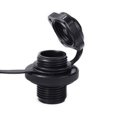 thumbnail image 2 of Tapa Boquilla Válvula Aire para Colchón Barco Inflable Adaptador Bomba Cama, 2 of 9