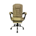 thumbnail image 2 of Silla Gerencial Ergonomica Acolchonada Con Masajeador Color Caqui, 2 of 6