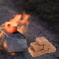 thumbnail image 4 of Shisuyan 20pcs Charcoal Kindling Block For Outdoor And Home Use Efficient Fire Starter For Bbq Hot Pot And Grilling Safe And Ignition Charcoal Lighting Pucks, 4 of 9