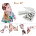 thumbnail image 6 of HiJeaton 60Pcs Metal Duck Billed Hair Clips for Women Styling Sectioning, Silver Hair Pins for Long Hair, Alligator Curl Loc Clips for Thick Hair Roller, Salon, Bows DIY, 6 of 10