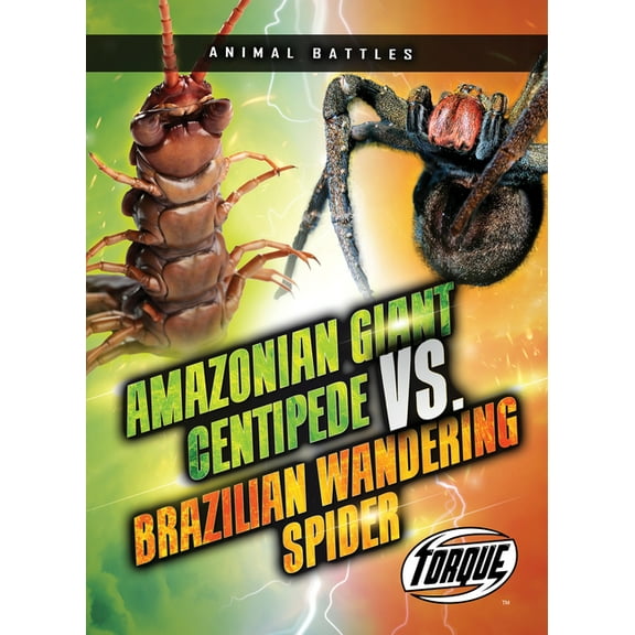 Animal Battles Amazonian Giant Centipede vs. Brazilian Wandering Spider, (Paperback)