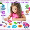 thumbnail image 3 of Flower Arts and Crafts for Kids ages 8-12: Double-layer Butterfly Diamond Art Kits for Kids Girls Toys age 6-8, Gem Art Small Diamond Painting Gifts for 6 7 8 9 10 11 12 Year Old Girl Birthday Gift, 3 of 7