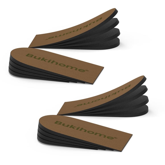 Inserto para zapatos Bukihome, elevador de tacón ajustable de 1 pulgada, 2 pares