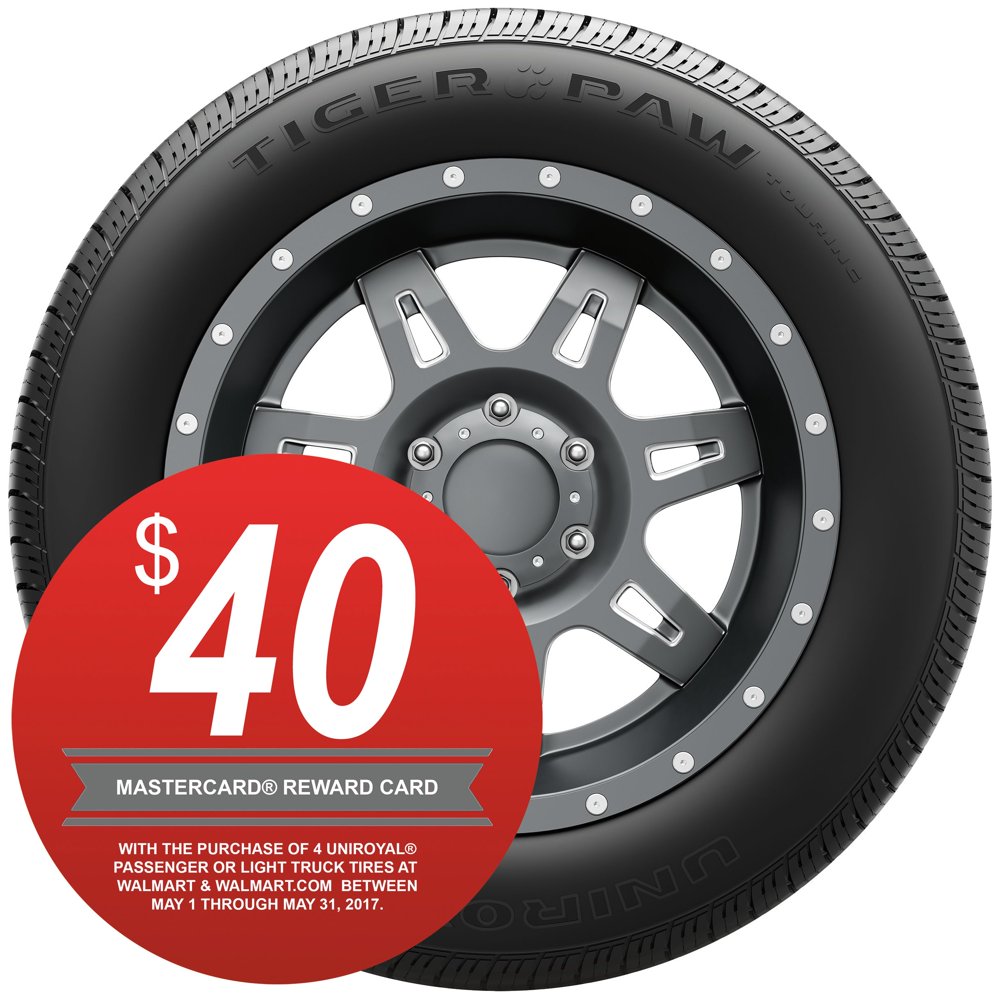 Uniroyal Tiger Paw Touring Highway Tire 225/45R17 91V