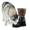 thumbnail image 2 of Petmate Aspen Pet Lebistro Programmable Food Dispenser, 30-Cup/10 lb Dry Food Storage, 16.88 " x 9.8" x 14.3", Black, 2 of 9