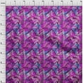 thumbnail image 4 of oneOone Velvet Purple Fabric Abstracts Fabric For Sewing Printed Craft Fabric By The Yard 58 Inch Wide, 4 of 5