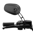thumbnail image 1 of Mofun Espejos negros brillantes de 0.315 in, espejo lateral trasero compatible con Harley Softail Dyna Touring Street Glide Road Glide Road King 1982-2024, 1 of 5