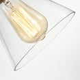 thumbnail image 5 of CHLOE Bonnie Contemporary 3 Light Rubbed Bronze Bath Vanity Fixture 24" Width, 5 of 7