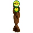 thumbnail image 3 of 2 Pack RastAfri Freed’m Silky Pre-Stretched Braiding Hair 100% Kanekalon - #30 Light Auburn, 3 of 3