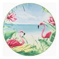 thumbnail image 2 of Jill Zarin Caribbean Outdoor Collection Area Rug - Dominica (7' 10" Round Blue and Green/Black), 2 of 6