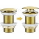 thumbnail image 5 of Cuerpo de cabezal de lanzamiento de oro no poroso con tapa grande (modelo de cesta de mano), 5 of 5