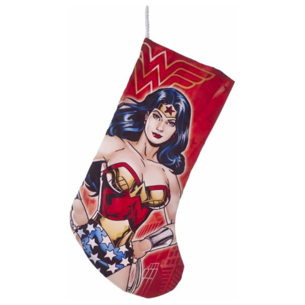 wonder woman christmas stocking