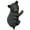 A, variant on Bear Statue Welcome Sign Garden Statue Outdoor Bear Décor for Yard, Garden, Lawn, Patio, Black and Brown Animal Statue
